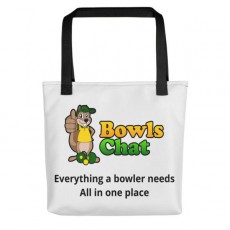 Tote Bag with BowlsChat Logo and Strapline